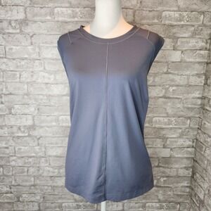Athleta Tank Sunchaser Gray Sleeveless Activewear Plus Size‎ 1X